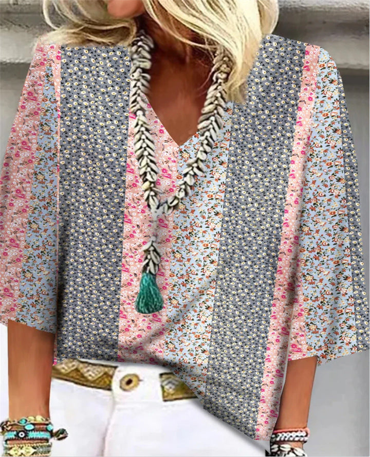 Doreen | Floral Breeze Blouse