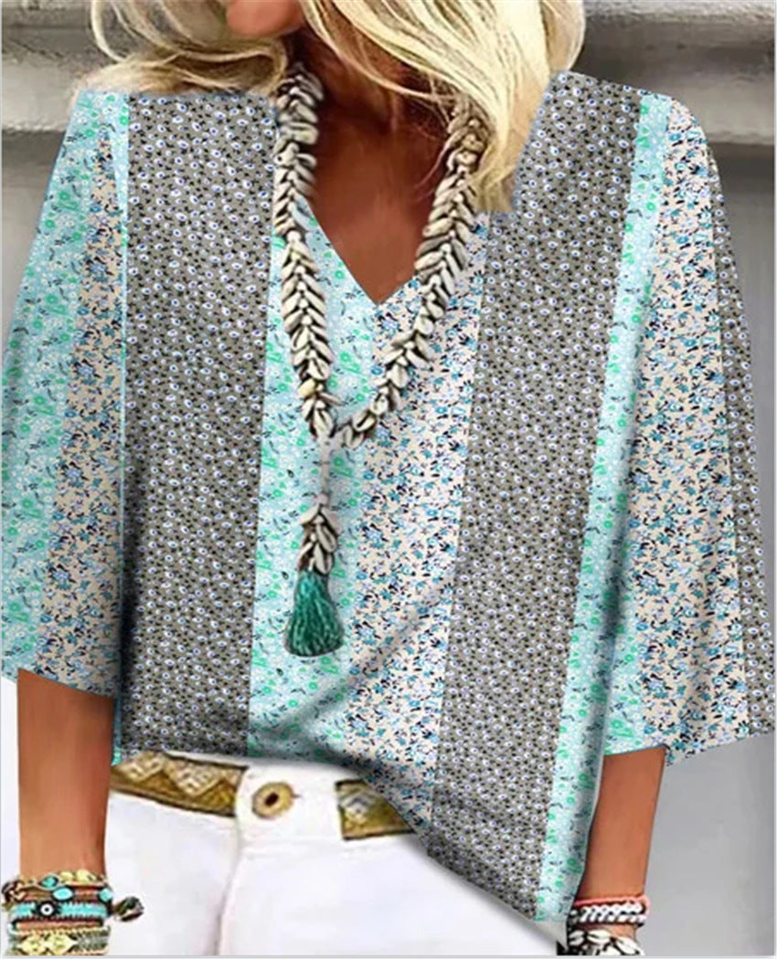 Doreen | Floral Breeze Blouse