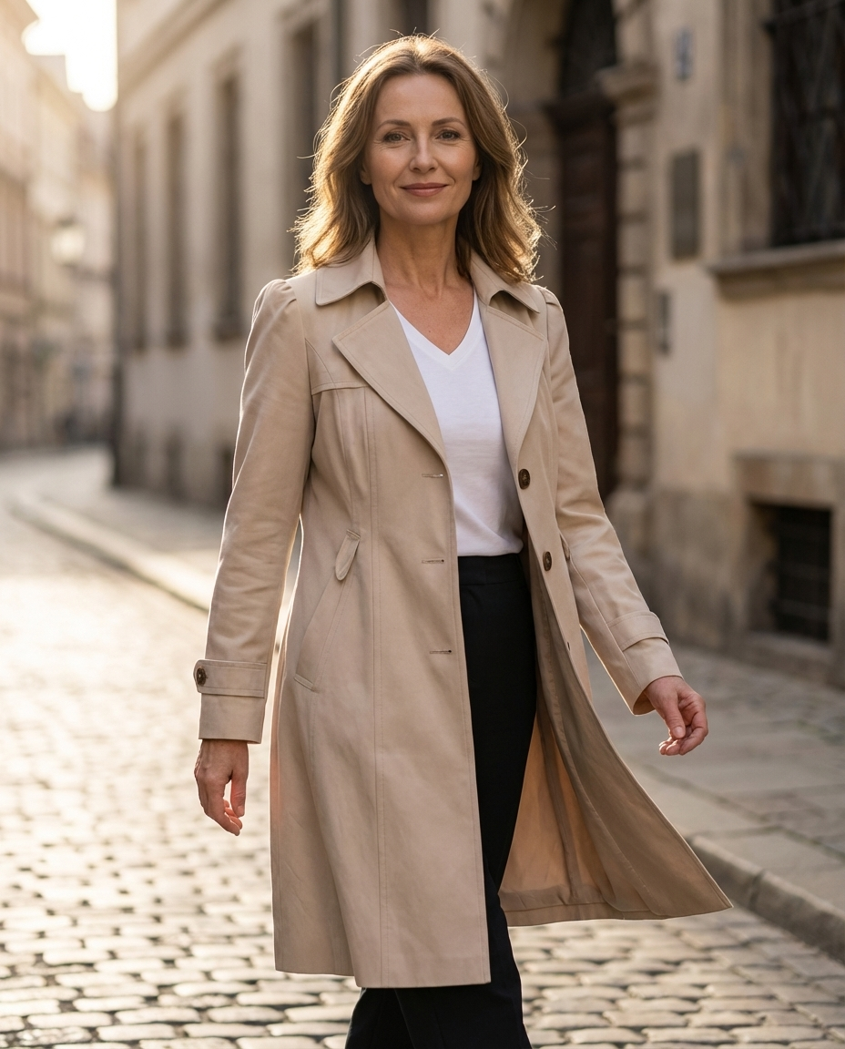 Emma – Elegant Vintage Summer Coat