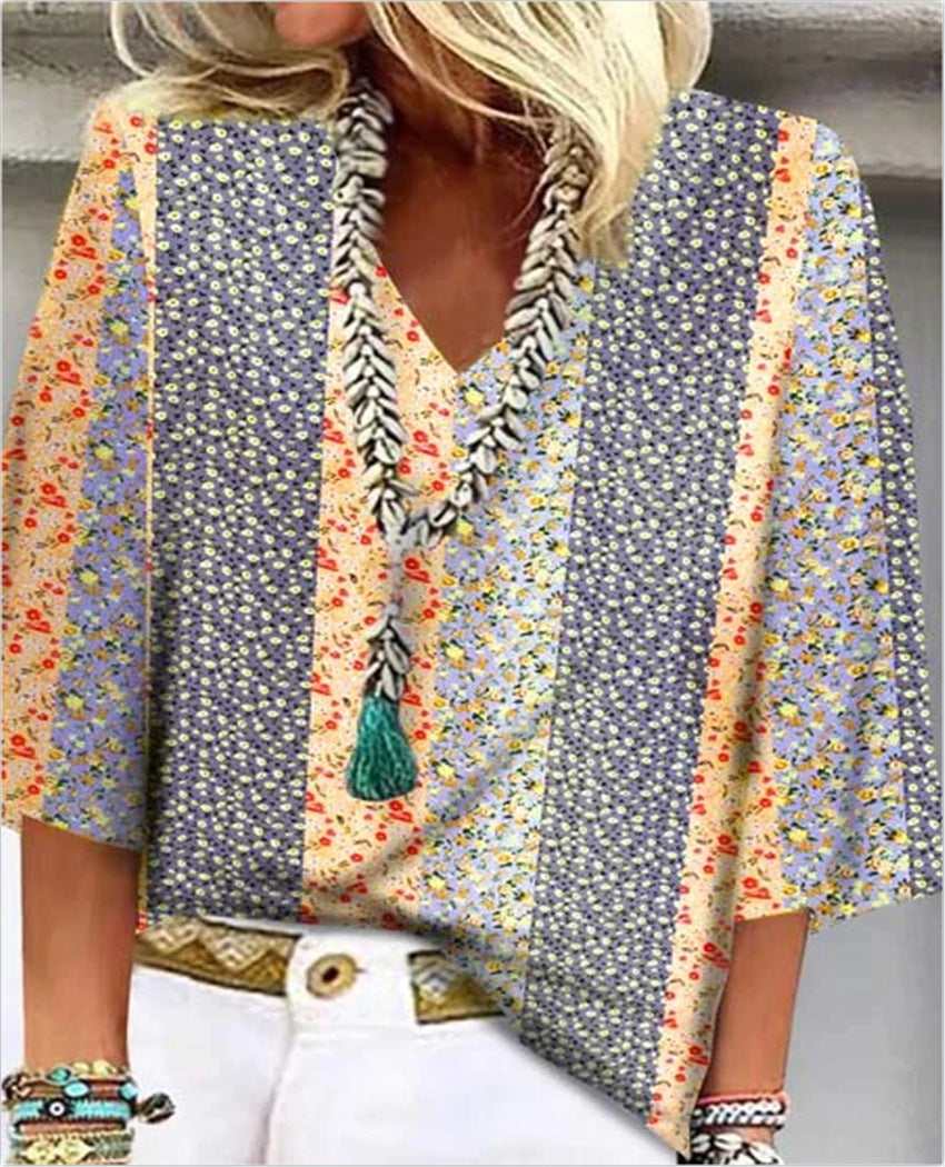 Doreen | Floral Breeze Blouse