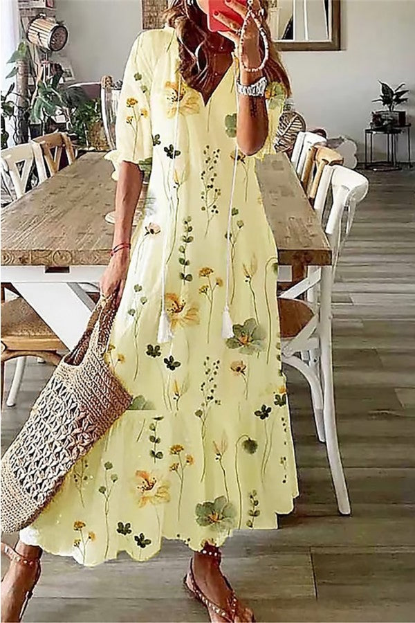 Jody | Effortless Floral Maxi