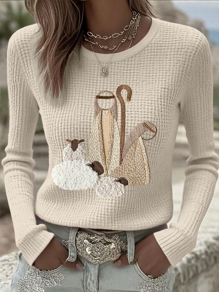 Gayle | Christmas Jesus Nativity Tops