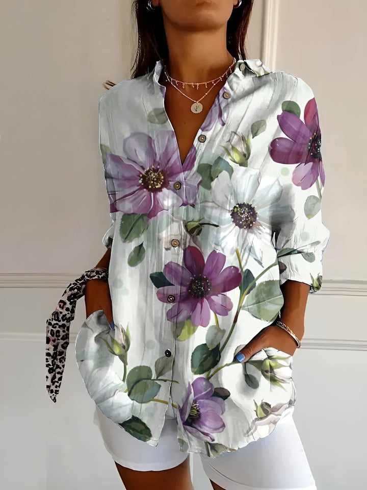 Lena | Floral Summer Blouse