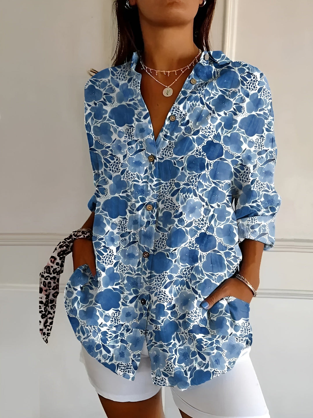 Lena | Floral Summer Blouse