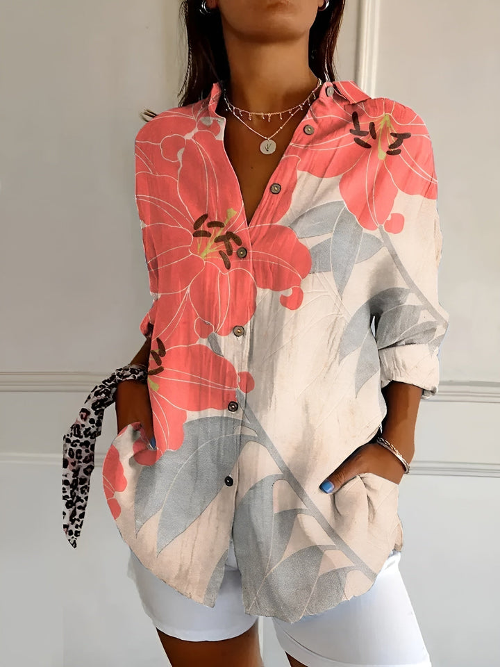 Lena | Floral Summer Blouse